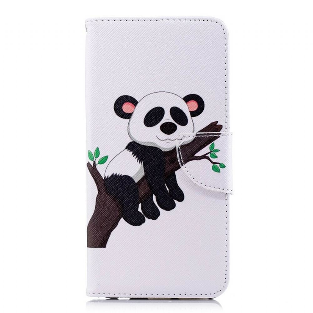 Flipové Pouzdro Na Huawei Y7 2018 / Honor 7C Líná Panda