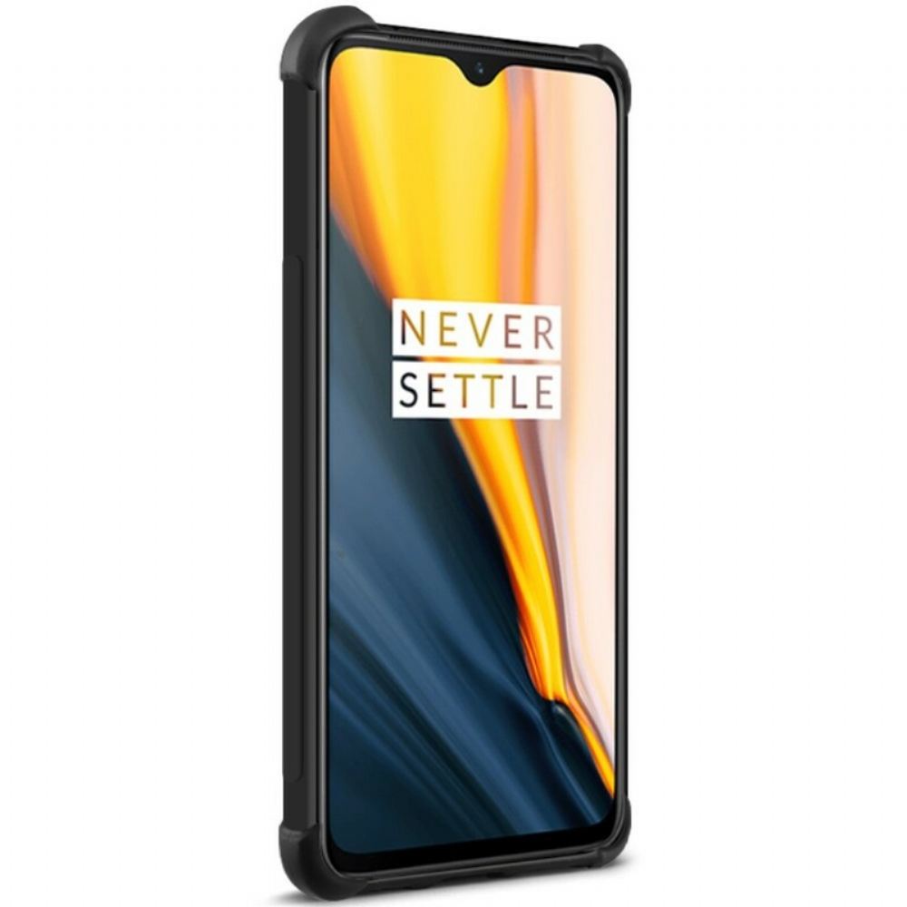 Kryt Na OnePlus 7 Flexibilní Silikon S Fólií Pro Obrazovku Imak