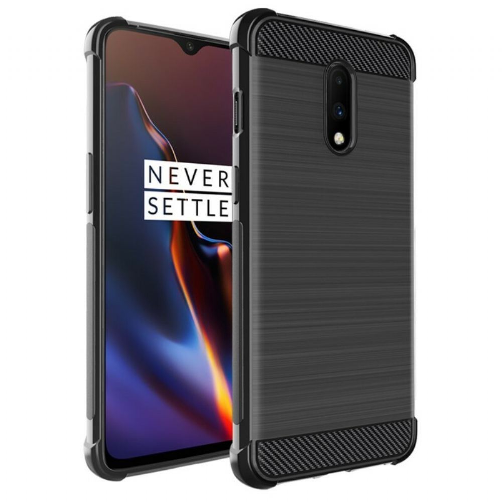 Kryt Na OnePlus 7 Kartáčované Uhlíkové Vlákno Imak