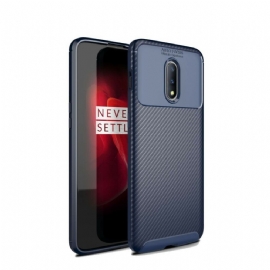 Kryty Na Mobil Na OnePlus 7 Flexibilní Textura Uhlíkových Vláken