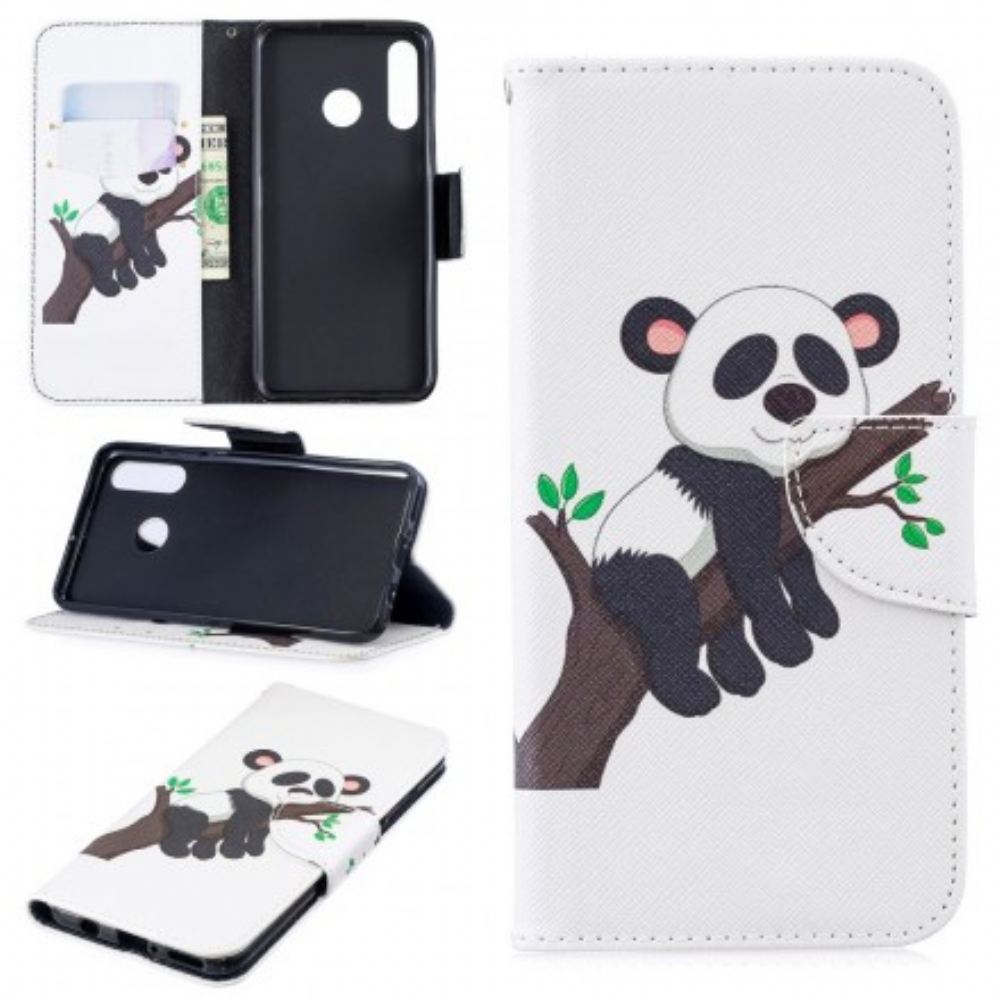 Flipové Pouzdro Na Huawei P30 Lite Líná Panda