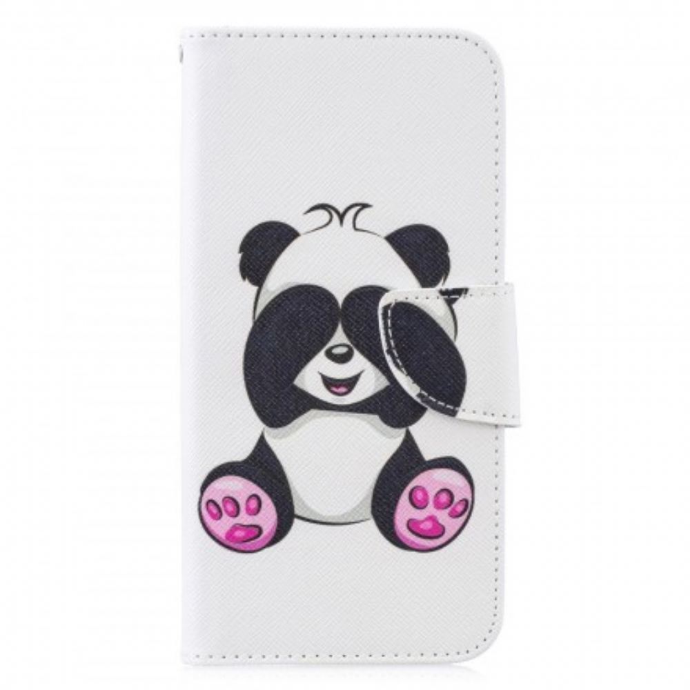 Flipové Pouzdro Na Huawei P30 Lite Panda Zábava