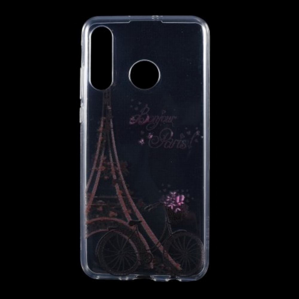 Kryt Na Huawei P30 Lite Transparentní Bonjour Paris