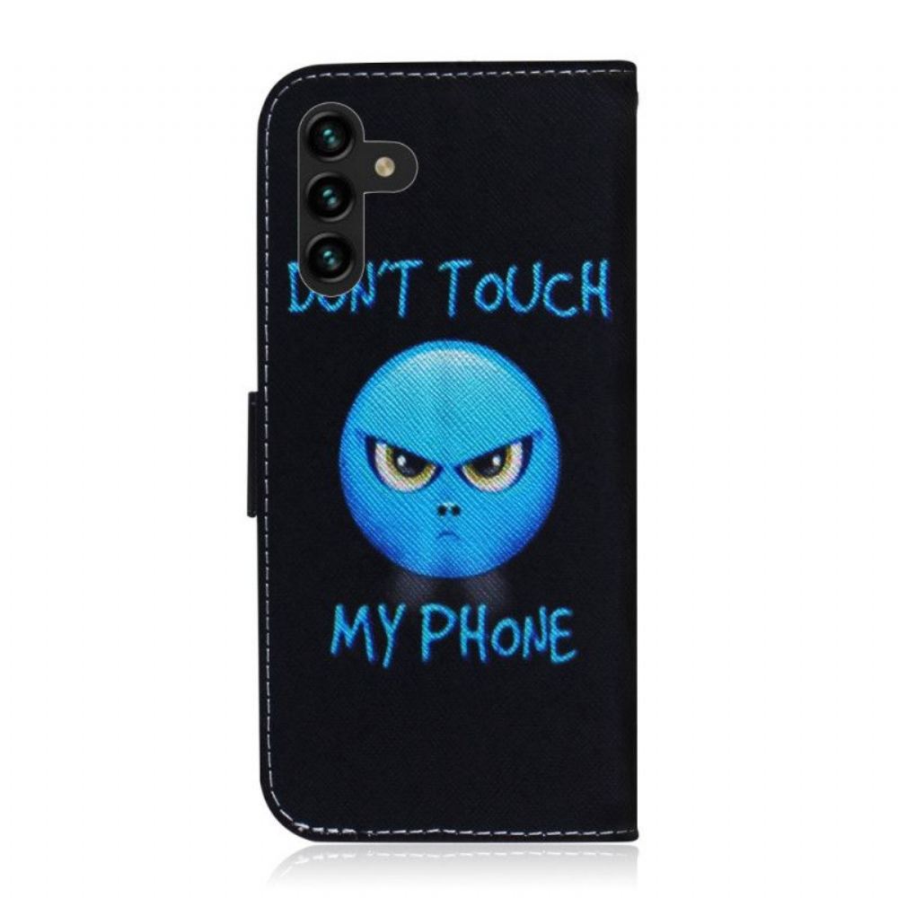 Flipové Pouzdro Na Samsung Galaxy A13 5G / A04s Emoji Telefon