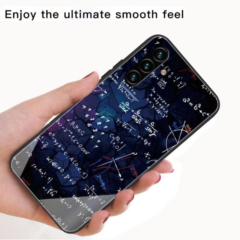 Kryt Na Samsung Galaxy A13 5G / A04s Matematické Výpočty Z Tvrzeného Skla