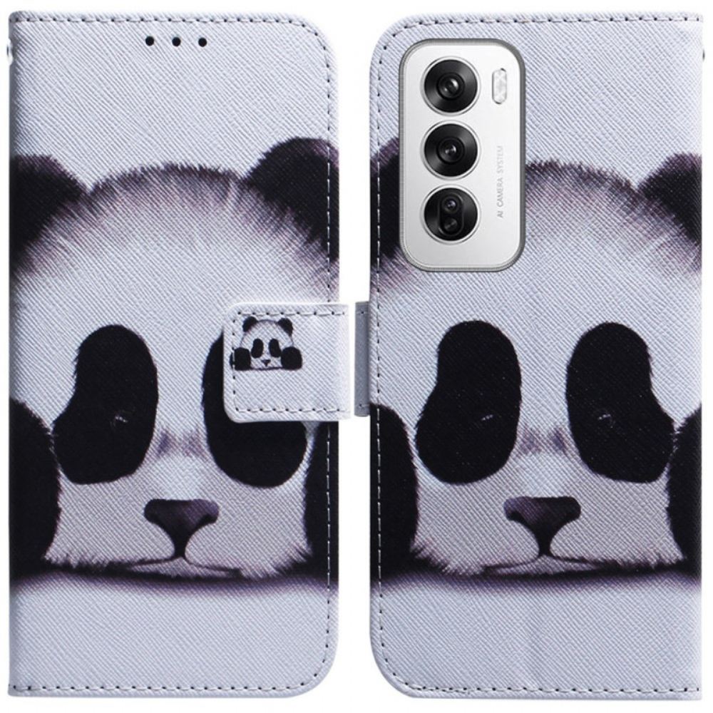 Kožený Kryt Oppo Reno 12 5g Panda