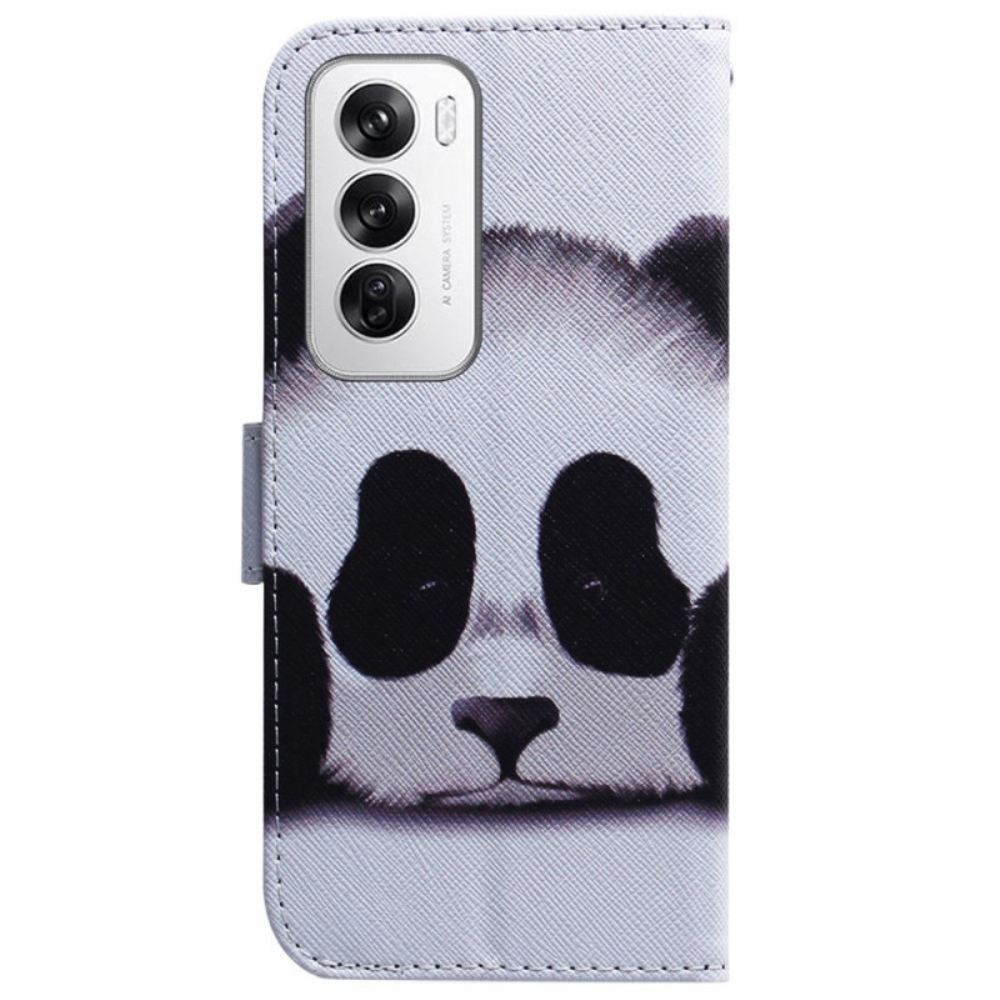 Kožený Kryt Oppo Reno 12 5g Panda