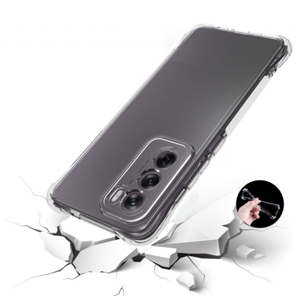 Kryt Oppo Reno 12 5g Průhledné Zesílené Rohy