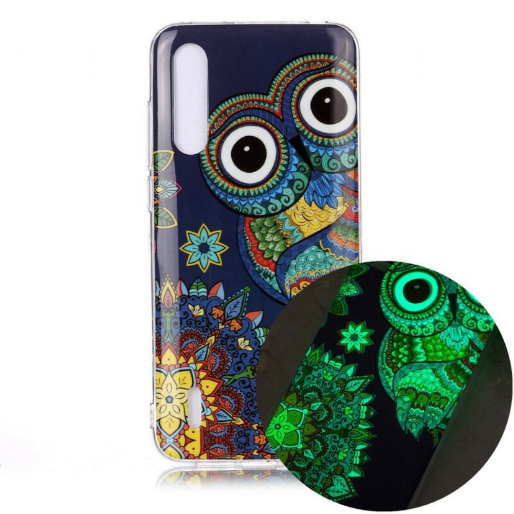 Kryt Na Xiaomi Mi A3 Mandala Fluorescenční Sova