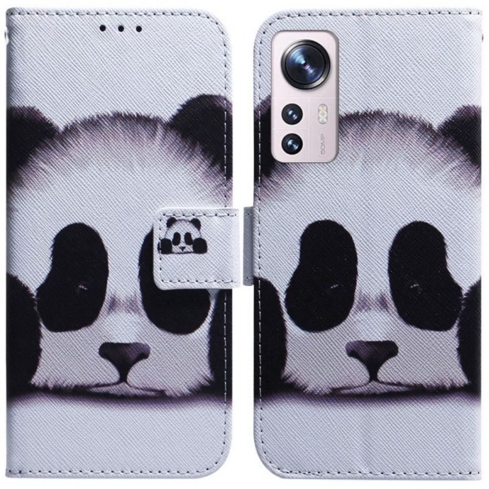 Flipové Pouzdro Na Xiaomi 12 Pro Panda