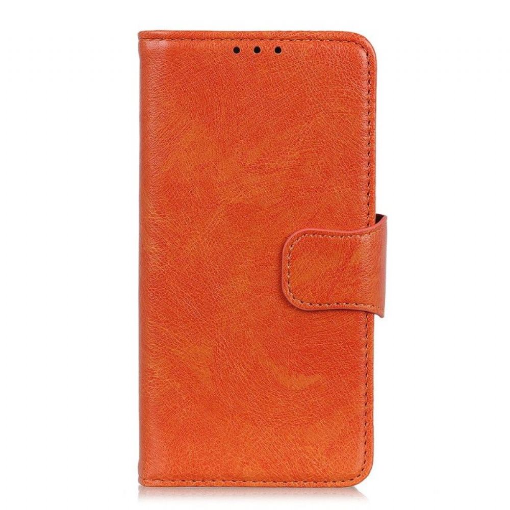 Kožené Pouzdro Na Xiaomi 12 Pro Dělená Kůže Nappa