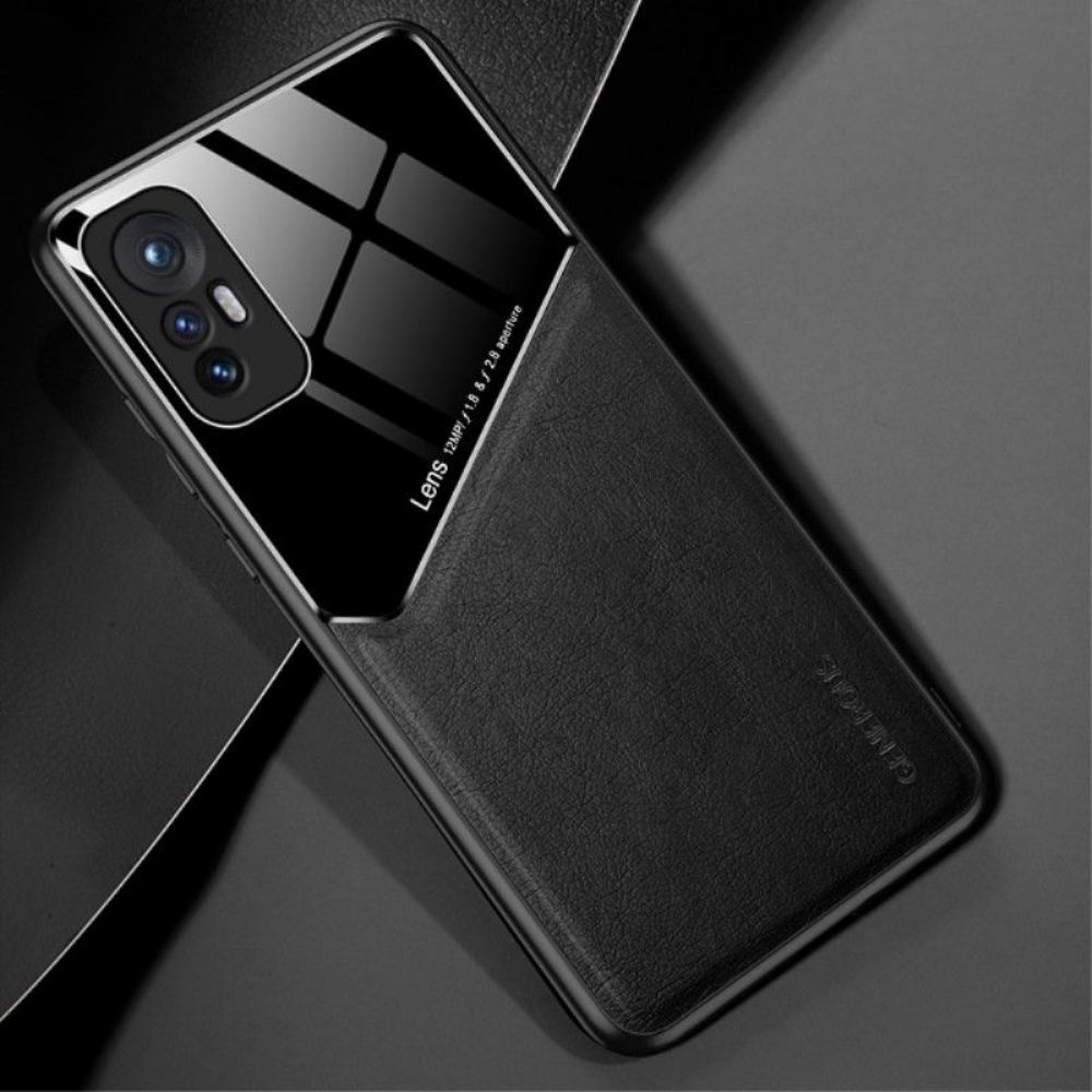 Kryt Na Xiaomi 12 Pro Efekt Magnetické Kůže