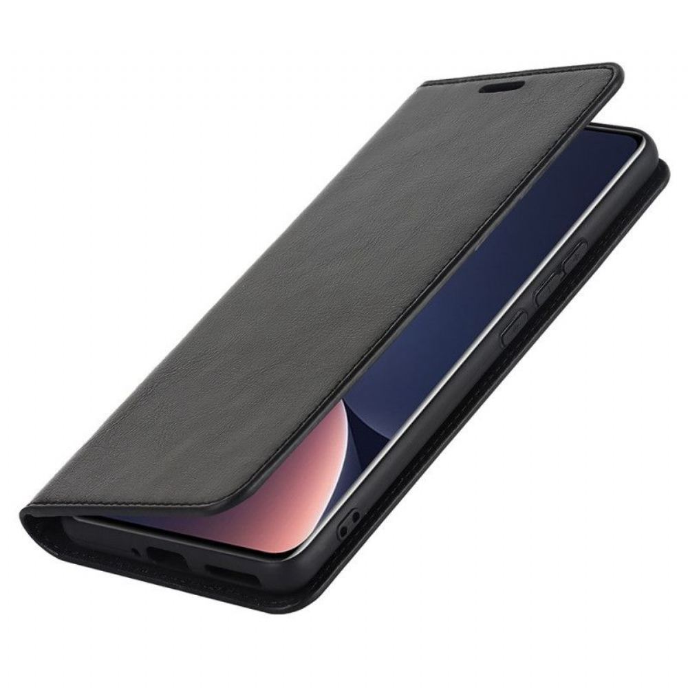 Kryty Na Mobil Na Xiaomi 12 Pro Flipové Pouzdro Pravá Kůže