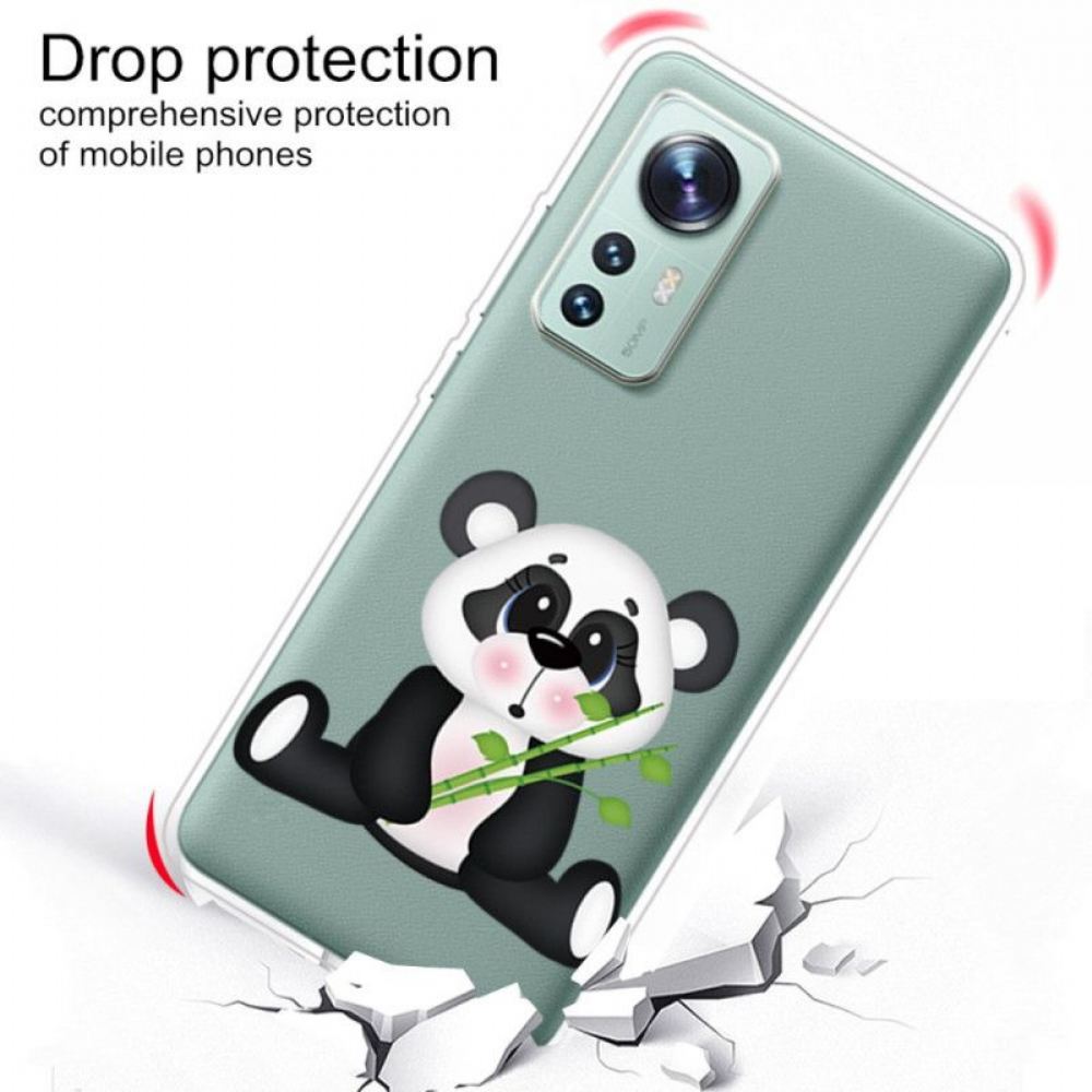 Kryty Na Mobil Na Xiaomi 12 Pro Roztomilá Silikonová Panda