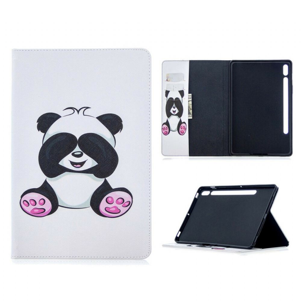 Pouzdra Na Samsung Galaxy Tab S7 / Tab S8 Panda Zábava