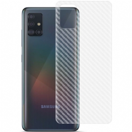 Zadní Ochranná Fólie Pro Samsung Galaxy A51 Carbon Style Imak