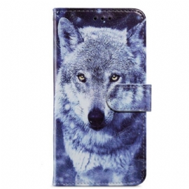 Flipové Pouzdro Na Google Pixel 7A Na Lana Můj Strappy Wolf